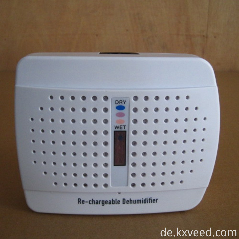 Tankless Wireless wiederaufladbares Schrankkabinett Mini niedriger Entfeuchtergarderobe kleiner Trockenmittelentfeuchter